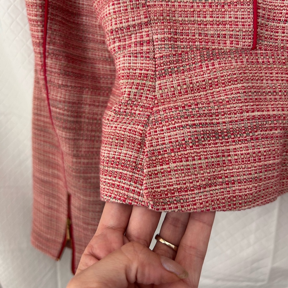 Vintage The Limited Pink Textured Blazer - Picture 9 of 11